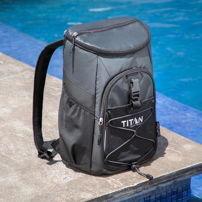 Hielera estilo Mochila Titan Arctic Zone para 24 latas y 2 dias retención de hielo