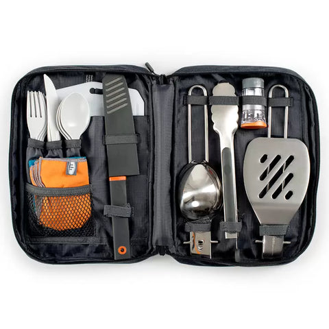 GSI Outdoors Set de Cocina para Campamento con Bolsa de Almacenaje