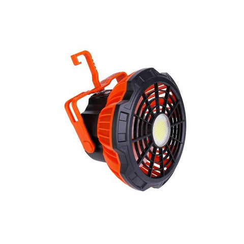 Luz con Ventilador y Cargador de Luz