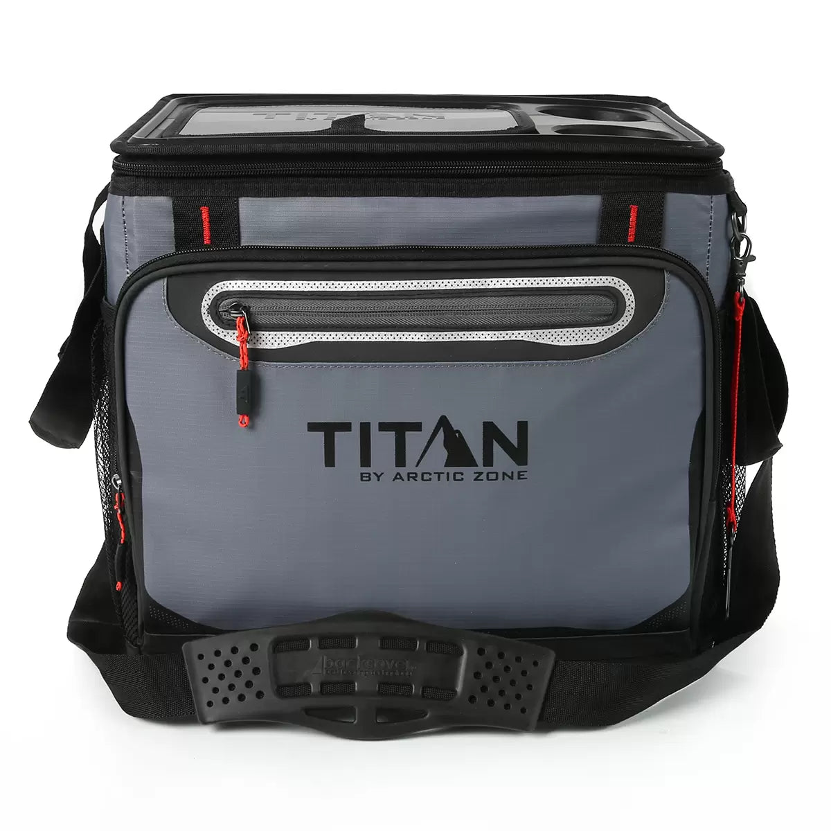 Titan Hielera Plegable para 40 Latas - Gris