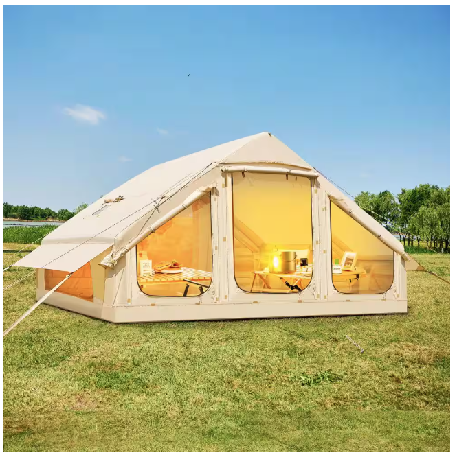 Tienda Inflable para 6 - 8 Personas Impermeable, Glamping